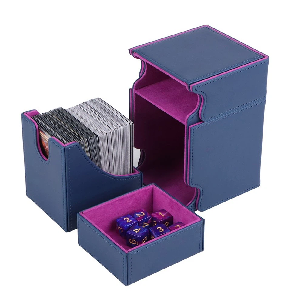 Leather Closure Deck Box